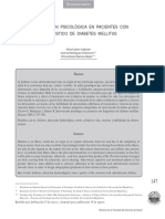 Intervencion Psicologica en Pacientes Con DM PDF