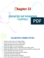 Sources of Working Capital