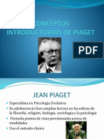 Conceptos Introductorios de Piaget