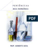 Química RG - CadExp Química Inorgânica