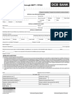 Neft Rtgs Form Jan 2018