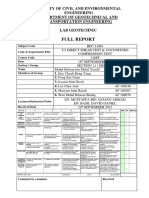 U2 Direct Shear Test Unconfined Compression Test