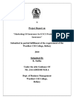 A Project Report On ICICI Prudential Life Insurance