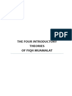 The Four Introductory Theories of Fiqh Muamalah