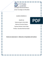 Reporte Practica 5 Equipo 5A Obtencion y Propiedades Del Acetileno