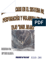 Perforacion y Voladura Tajo Raul Rojas PDF