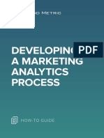 Developing A Marketing Analytics Process