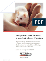 Small Animal (Rodent) Vivarium Design Standards