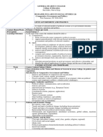 Outcomes-Based Syllabus in Social Studies 116 - Comparative Govt and Politics - Student's