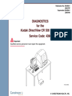 Kodak DirectView CR 500 - Diagnostics PDF