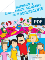 Guía de Nutrición para Adolescentes