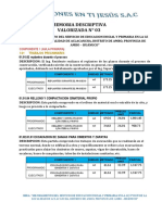 Memoria Descriptiva Valorizada 03