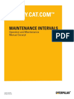 Cat 3406 Intervalos Mantenimientos PDF