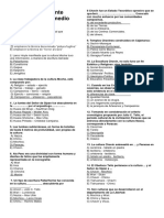 Preguntas Horizonte Temprano e Intermedio Temprano