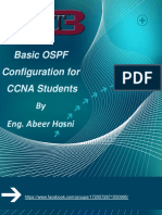 Basic OSPF Config