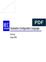 IEC TC57 Substation Configuration Language Summary PDF