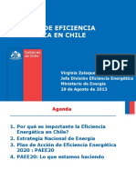 Política de Eficiencia Energética en Chile