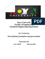 Koya University Faculty of Engineering Chemical Engineering Department