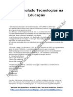 Simulado Tecnologias Na Educacao PDF