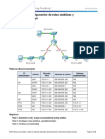 2.2.2.4 Packet Tracer - Configuring IPv4 Static and Default Routes Instructions