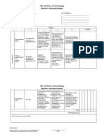 FEU Institute of Technology Project Design Rubric