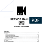 Kef Psw2000 Service Manual