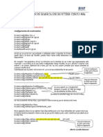 Configuracion Basica de Routert Cisco 881 V 2.0