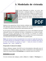 3d4 Modelado de Vivienda 2