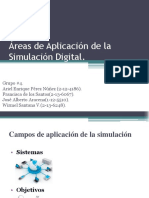 Áreas de Aplicación de La Simulación Digital