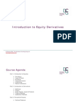 (Derivatives Consulting Group) Introduction To Equity Derivatives