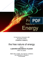 The FREE Nature of ENERGY (Learn How To TAP The Planet's Energy Fields To Provide For All of Your Needs)