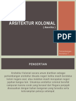 Perkembangan Arsitektur Kolonial Amerika