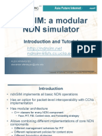 Ndnsim: A Modular NDN Simulator: Introduction and Tutorial