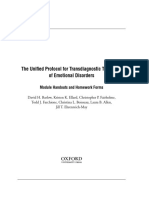 The Unified Protocol For Transdiagnostic Treatment - Barlow