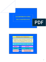 (CHAP.2 - Types de Maintenance (Mode de Compatibilité) ) PDF