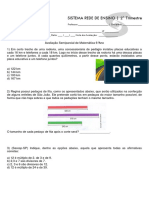 Avaliação Sobre MMC MDC Multiplos Divisores