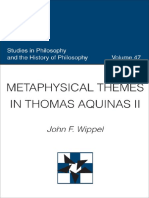 (John F. Wippel) Metaphysical Themes in Thomas Aquinas