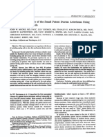 Percutaneous Closure of The Small Patent Ductus Arteriosus Using Occluding Spring Coils