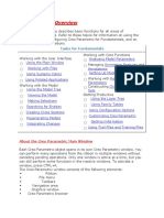 Pro E Fundamentals Overview