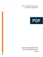 Toefl Prep Class - Teacher - Feb 2018