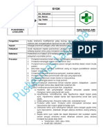 Sop & Daftar Tilik Syok