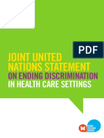 Ending Discrimination Healthcare Settings en