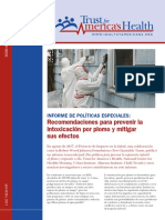 HIP INFORME de POLÍTICAS ESPECIALES Recomendaciones para Prevenir La Intoxicación Por Plomo y Mitigar Sus Efectos