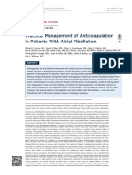 Practical Management of Anticoagulation in Patients With Atrial Fibrillation