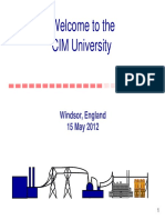 CIM Standards Overview CIM U Windsor Part 1