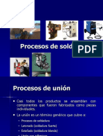 Procesos de Soldadura