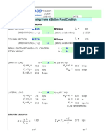 Lateral Frame Formulas