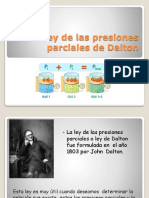 Ley de Las Presiones Parciales de Dalton1