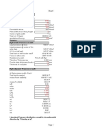 Circular Steel Tank Design Calculation