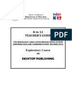 Kto12 Teacher'S Guide: Exploratory Course On